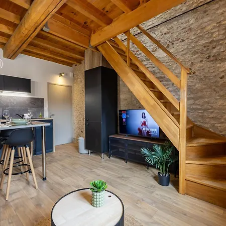 La Parenthèse - Duplex Hypercentre, Lit Queen Size Appartamento *