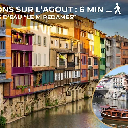 La Parenthese - Duplex Hypercentre, Lit Queen Size Apartment *