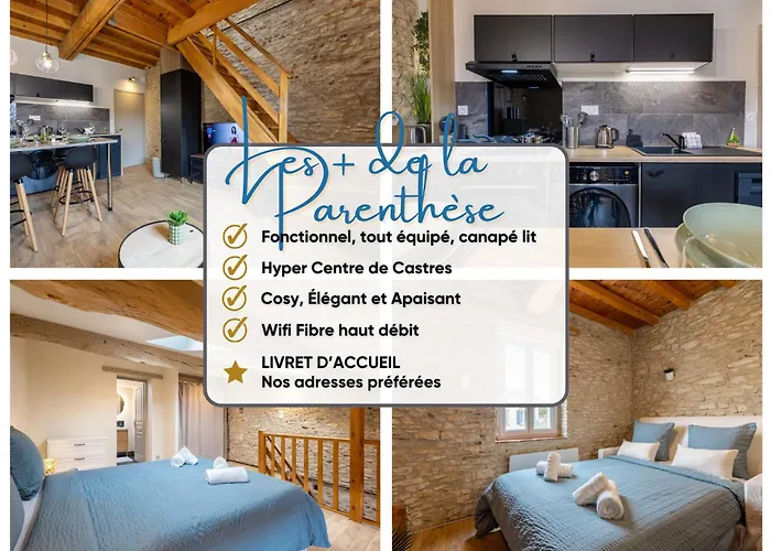 La Parenthèse - Duplex Hypercentre, Lit Queen Size Appartamento *