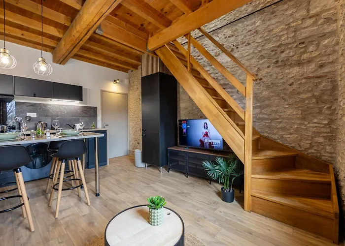 La Parenthèse - Duplex Hypercentre, Lit Queen Size Appartamento *