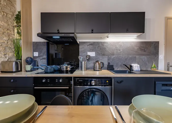 Apartment La Parenthese - Duplex Hypercentre, Lit Queen Size *