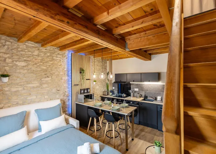 La Parenthèse - Duplex Hypercentre, Lit Queen Size *